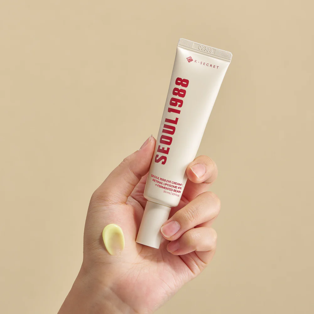 K-Secret Seoul 1988 Eye Cream: Retinal Liposome 4% + Fermented Bean 30ml - K-Secret - glowfit.gr