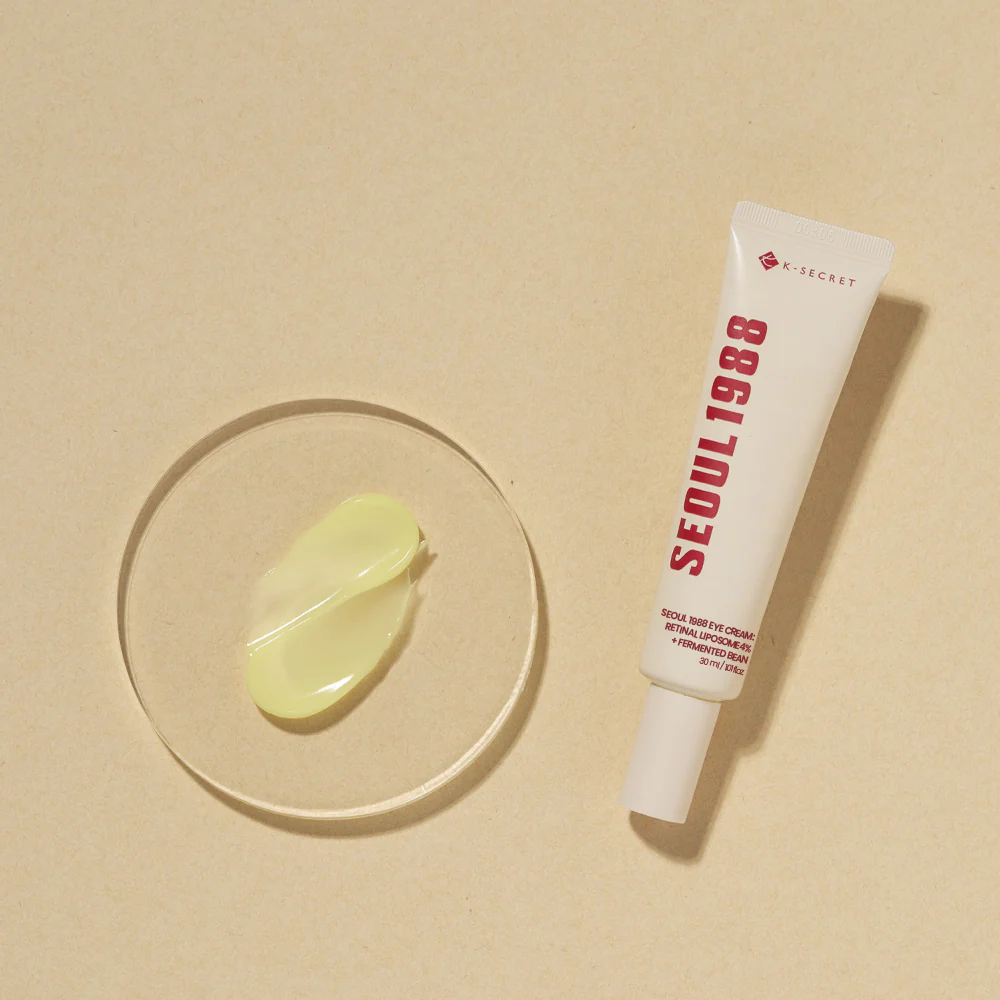 K-Secret Seoul 1988 Eye Cream: Retinal Liposome 4% + Fermented Bean 30ml - K-Secret - glowfit.gr