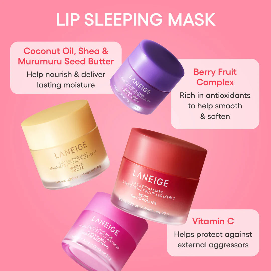 Lip Sleeping Mask EX  Berry 20gr - LANEIGE - glowfit.gr