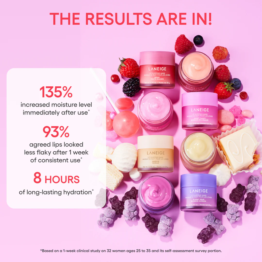 Lip Sleeping Mask EX  Berry 20gr - LANEIGE - glowfit.gr