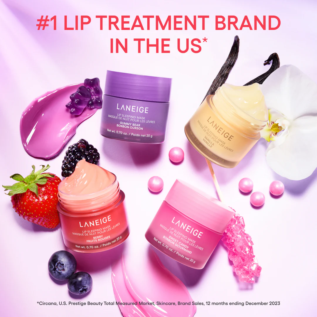 Lip Sleeping Mask EX  Berry 20gr - LANEIGE - glowfit.gr