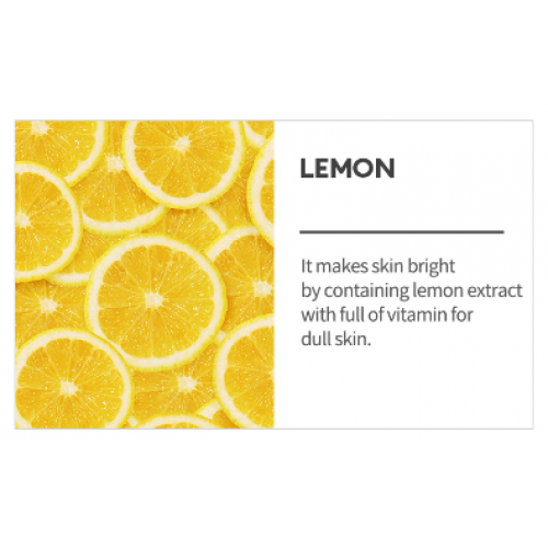 MISSHA Airy Fit Sheet Mask Lemon 19g - μάσκα λάμψης με εκχύλισμα λεμονιού - glowfit.gr