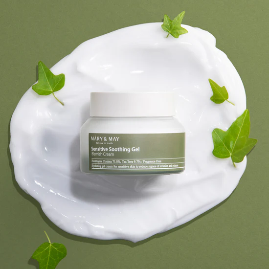Sensitive Soothing Gel Blemish Cream 70g - Mary & May - glowfit.gr