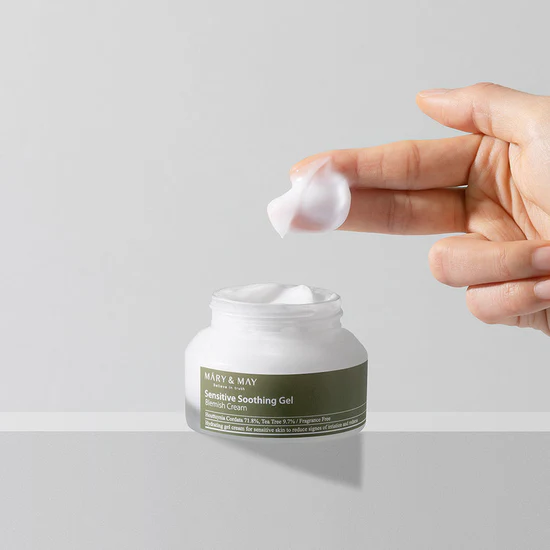 Sensitive Soothing Gel Blemish Cream 70g - Mary & May - glowfit.gr