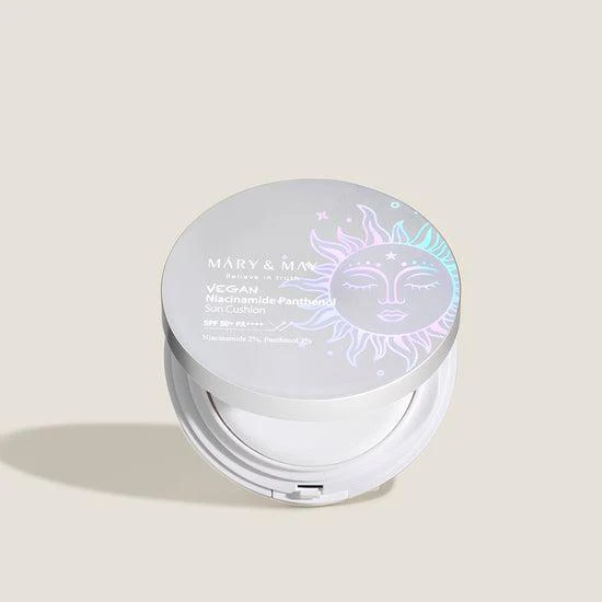 Vegan Niacinamide Panthenol Sun Cushion SPF50 25gr - Mary & May - glowfit.gr