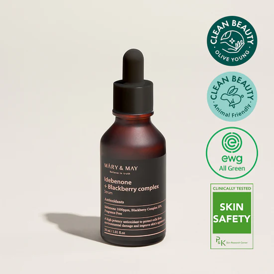 Idebenone + Blackberry Complex Serum 30ML - Mary & May - glowfit.gr