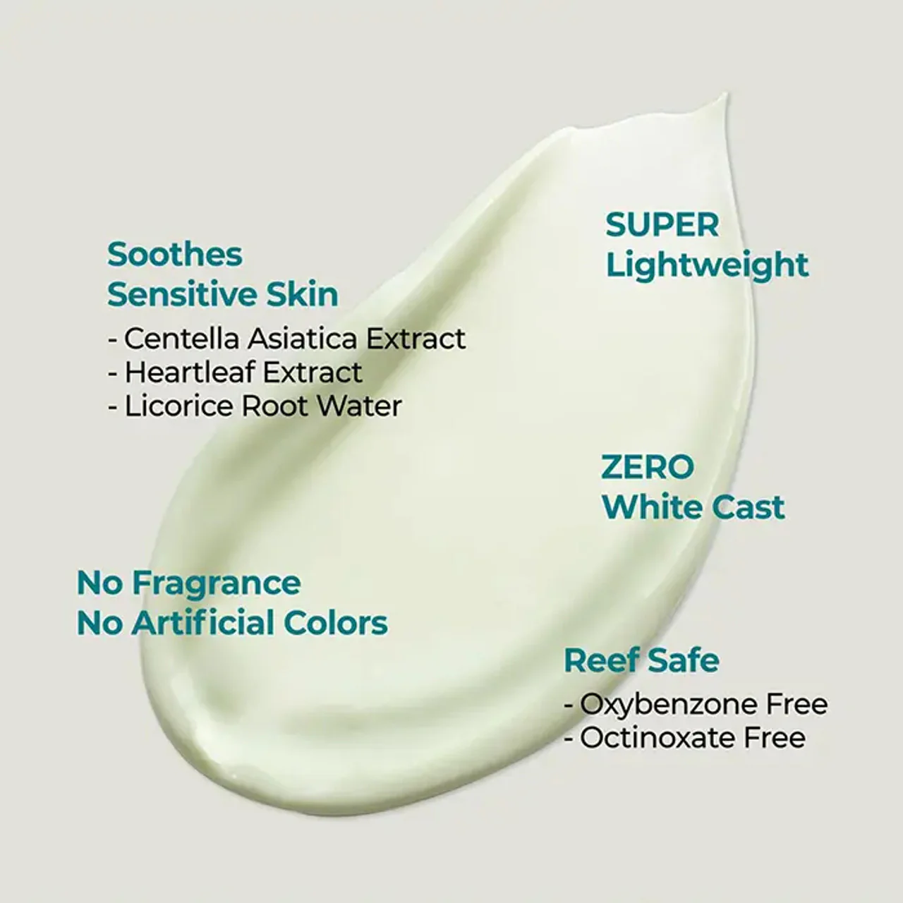numbuzin No.1 Calming Water Sunscreen SPF50+ - καταπραϋντικό αντηλιακό - glowfit.gr