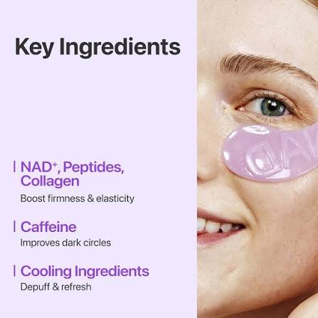 numbuzin No.9 NAD+ Collagen Under Eye Patches - αντιγηραντικά eye patches - glowfit.gr