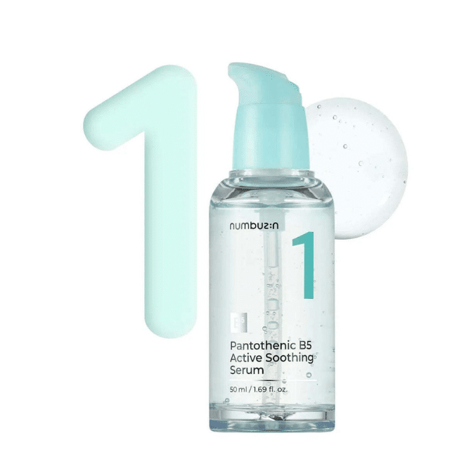 numbuzin No.1 Pantothenic B5 Active Soothing Serum 50ml - ορός με βιταμίνη Β5 - glowfit.gr