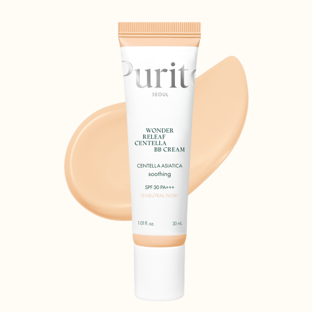 Purito Wonder Releaf Centella BB Cream SPF30 PA+++ #13 Neutral Ivory – BB Αντηλιακή με Φυσική Κάλυψη 30ml - Purito - glowfit.gr