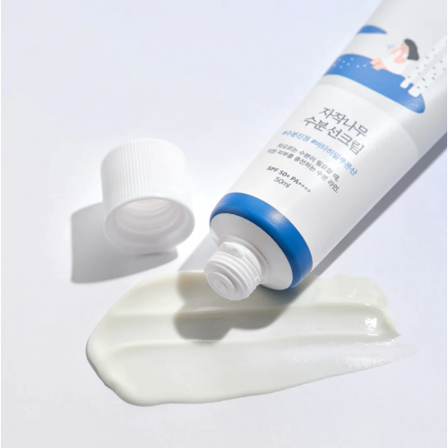 Birch Juice Moisturizing Sun Cream SPF50 50 ml - ROUND LAB - glowfit.gr