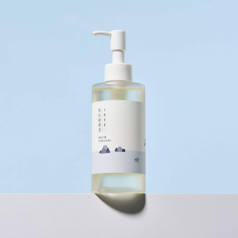 Round Lab 1025 Dokdo Cleansing Oil 200ml - cleansing oil για διπλό καθαρισμό - glowfit.gr