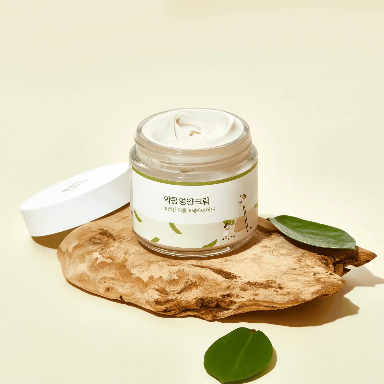 Round Lab Soybean Nourishing Cream 80ml – Ενυδατική & Αντιγηραντική Κρέμα με Μαύρη Σόγια - ROUND LAB - glowfit.gr
