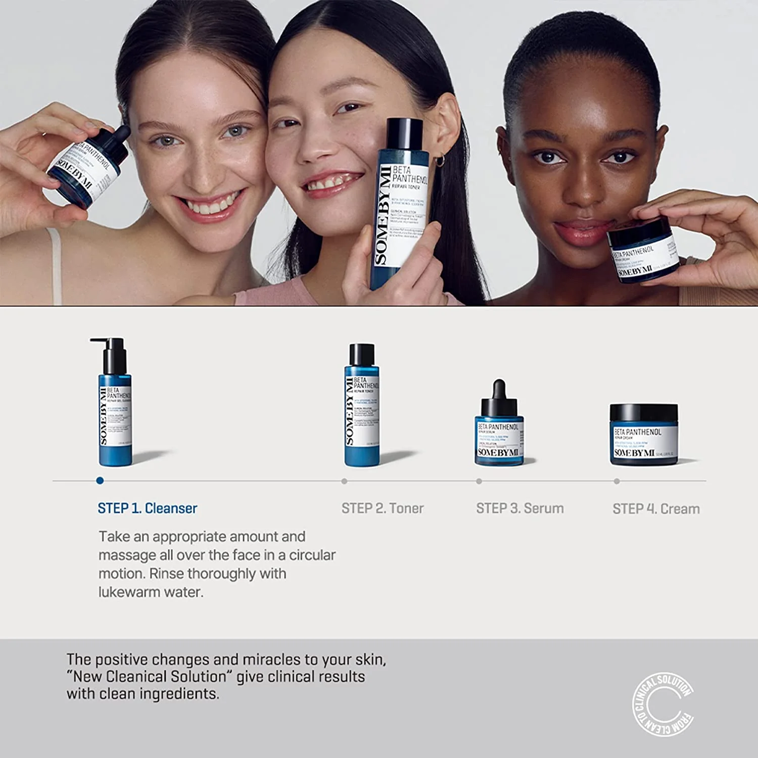 Beta Panthenol Repair Gel Cleanser 120ml - Some By Mi - glowfit.gr