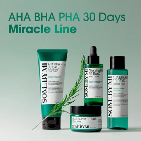 SOME BY MI AHA BHA PHA 30 Days Miracle Cream 60ml - κρέμα προσώπου για ακμή - glowfit.gr