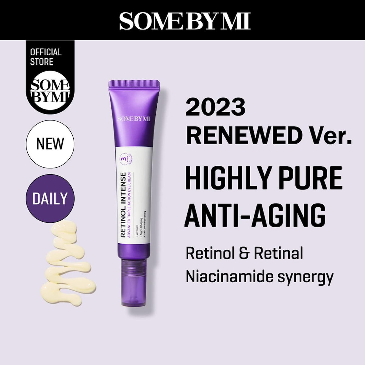 Retinol Intense Advanced Triple Action Eye Cream 30ML - Some By Mi - glowfit.gr