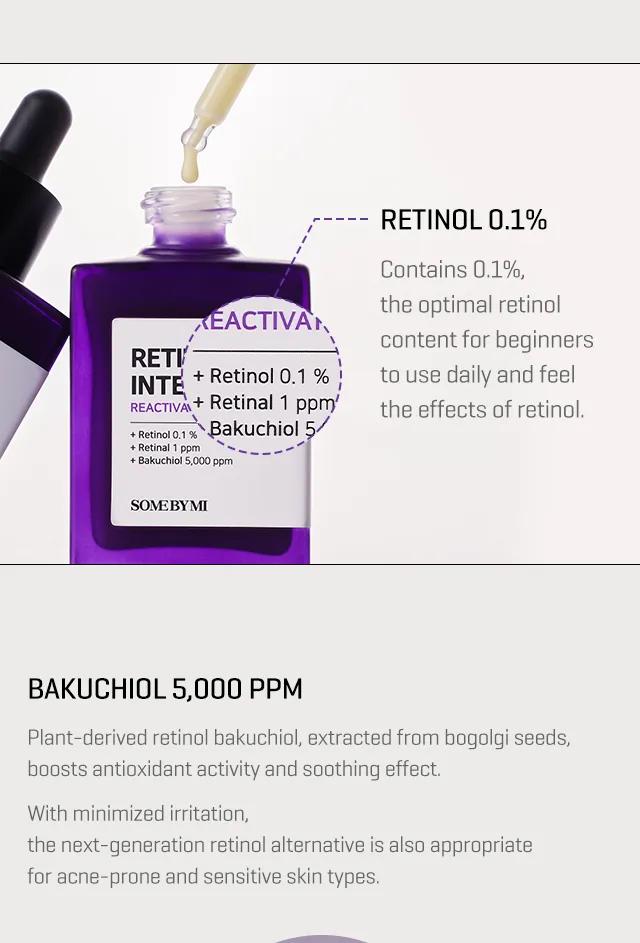 Retinol Intense Reactivating Anti-Aging Serum 30ml - Some By Mi - glowfit.gr