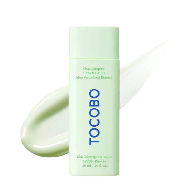 Cica Calming Sun Serum SPF50+ PA++++ 50ml - TOCOBO - glowfit.gr