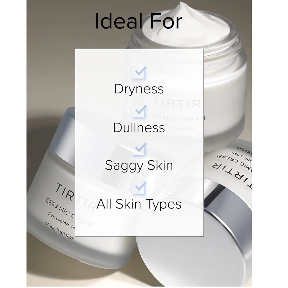 Ceramic Cream 50ml - Tirtir - glowfit.gr