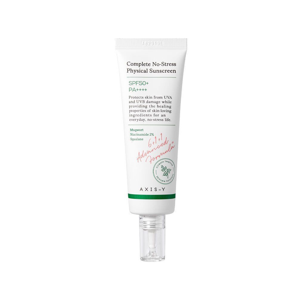 AXIS-Y Complete No-Stress Physical Sunscreen SPF50+ 50ml – Αντηλιακό για Ευαίσθητο Δέρμα -  - glowfit.gr