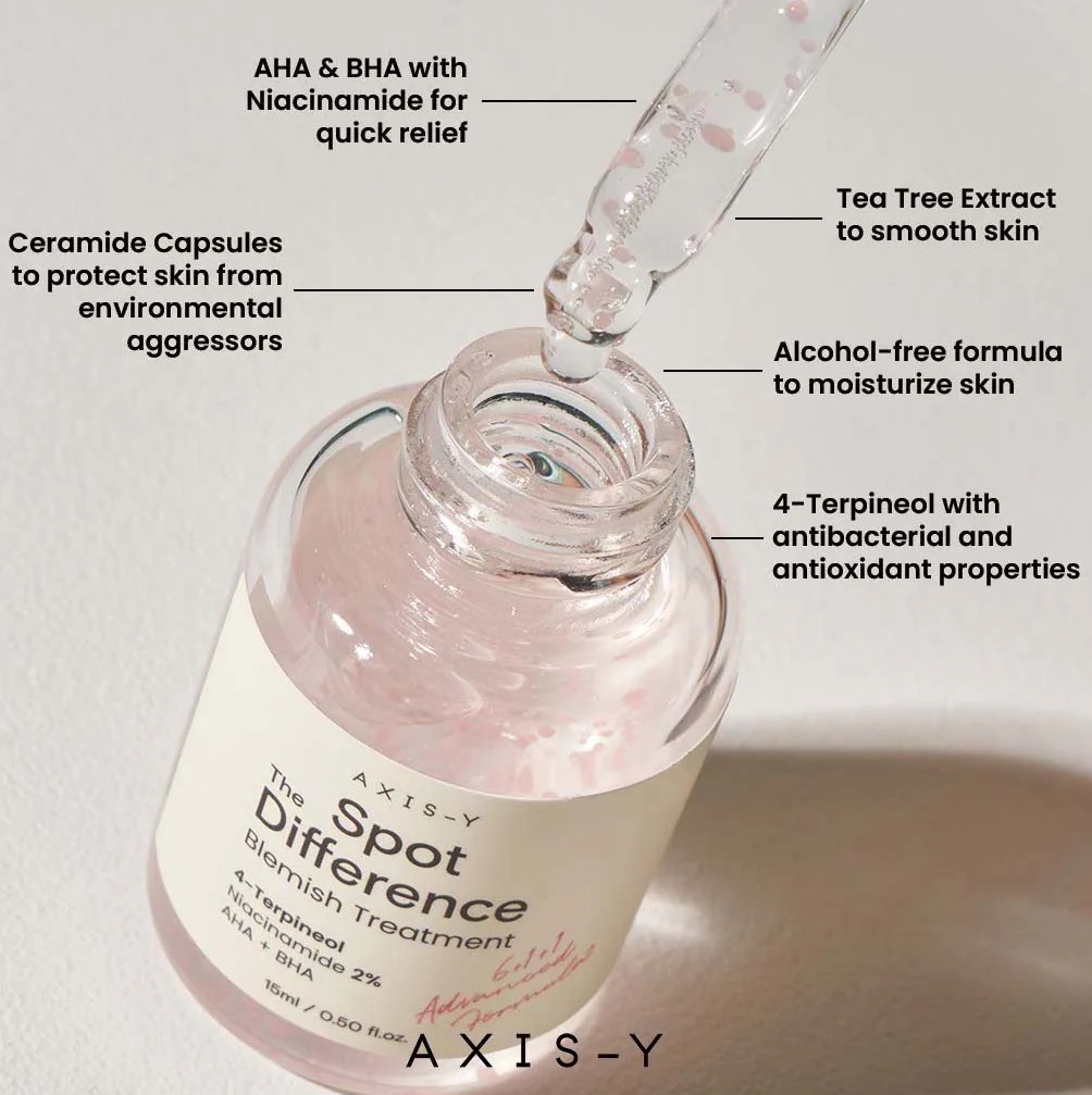 AXIS-Y Spot The Difference Blemish Treatment 15ml – Gel για Ακμή & Σπυράκια - Axis-Y - glowfit.gr