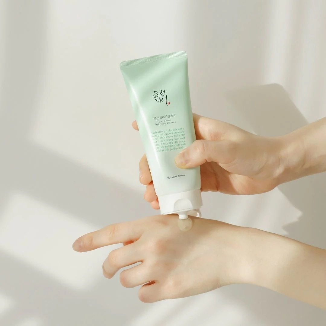 Beauty of Joseon Green Plum Refreshing Cleanser 100ml - κορεάτικο καθαριστικό προσώπου - glowfit.gr