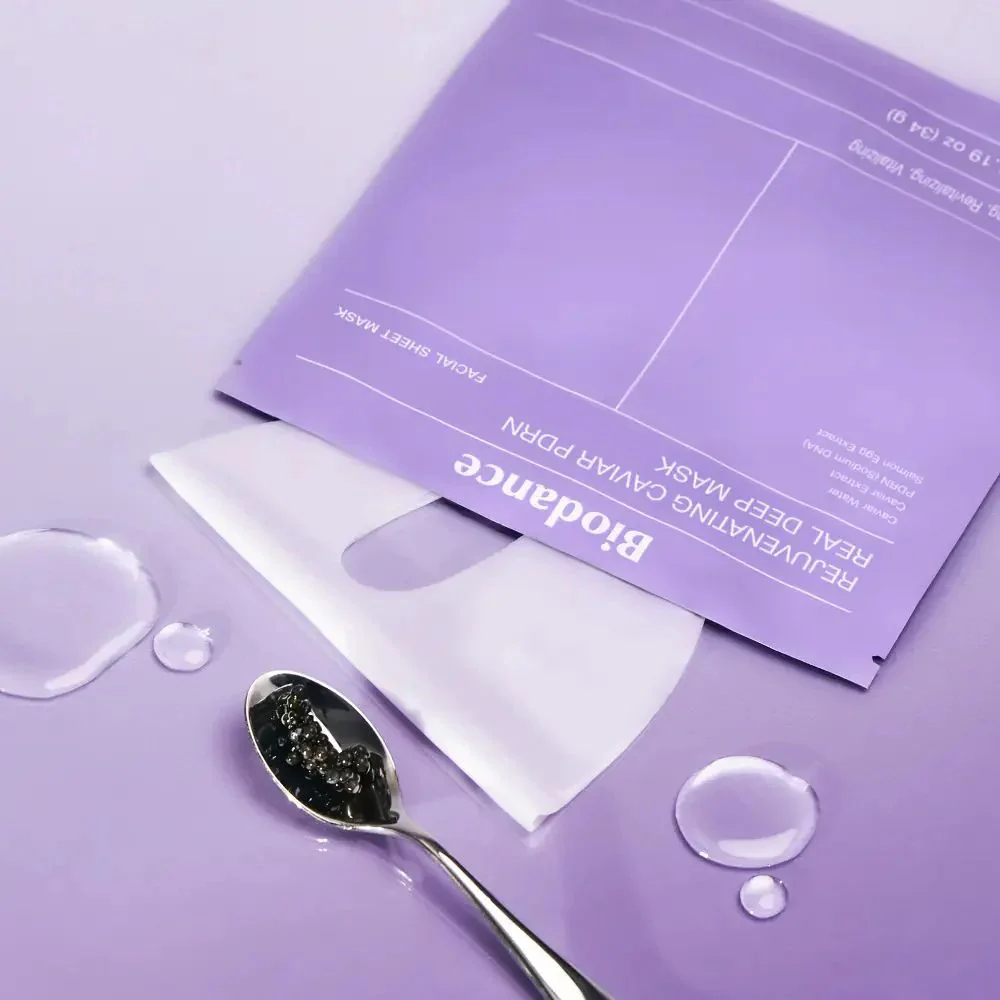 Biodance Caviar PDRN Hydrogel Mask 1pcs 34gr – Deep Glow & Repair Sheet Mask