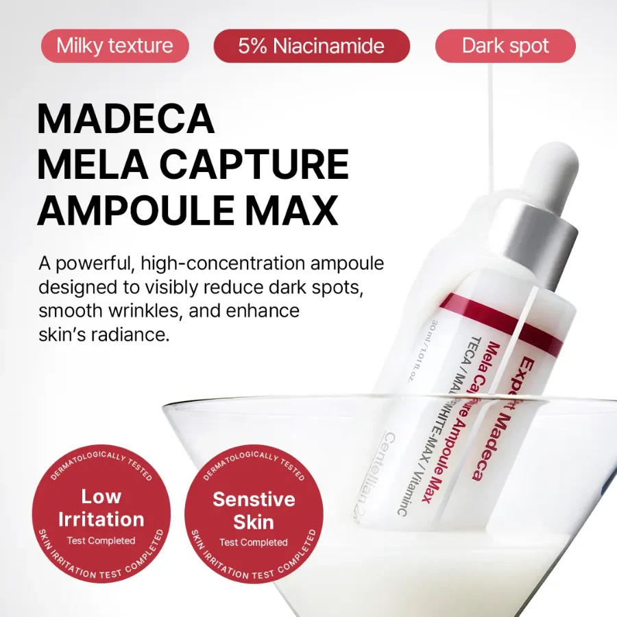 Centellian24 Expert Madeca Mela Capture Ampoule Max V2 - serum για πανάδες και δυσχρωμίες - glowfit.gr
