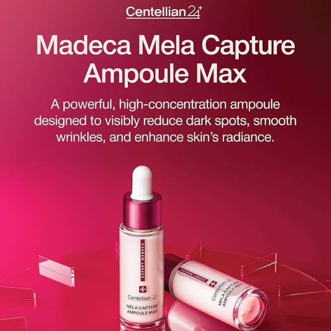 Centellian24 Expert Madeca Mela Capture Ampoule Max V2 - serum για πανάδες και δυσχρωμίες - glowfit.gr