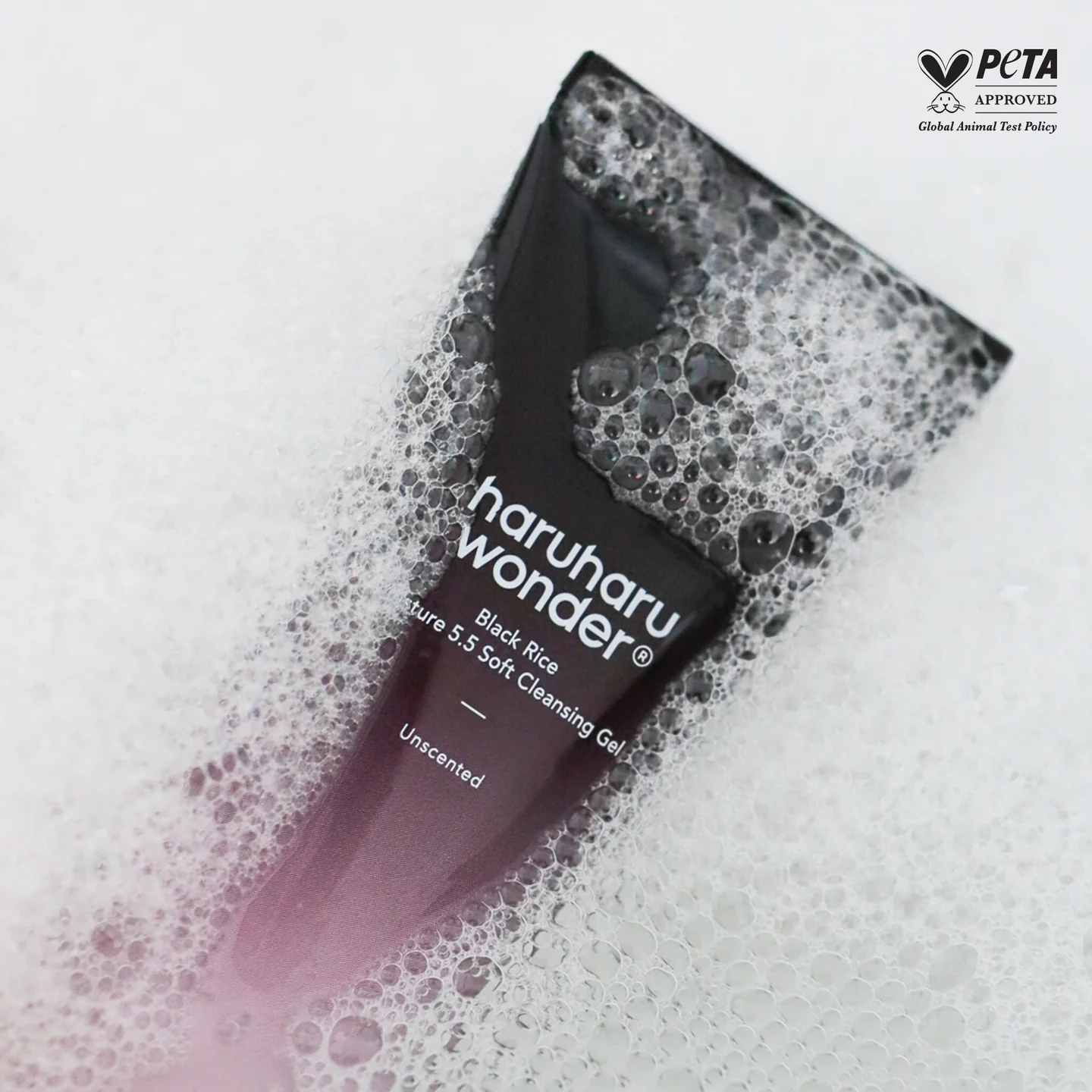 Haruharu Wonder Black Rice Moisture 5.5 Soft Cleansing Gel 100ml - cleansing gel - glowfit.gr