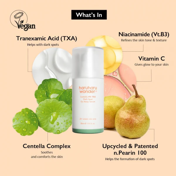 haruharu wonder Centella 4 TXA Dark Spot Go Away Serum 30ml - serum για δυσχρωμίες - glowfit.gr