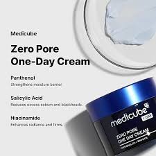 Zero Pore One Day Cream  50ml - Medicube - glowfit.gr