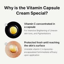 Medicube Deep Vita C Capsule Cream 55g - κορεάτικη κρέμα με βιταμίνη C για πανάδες - glowfit.gr