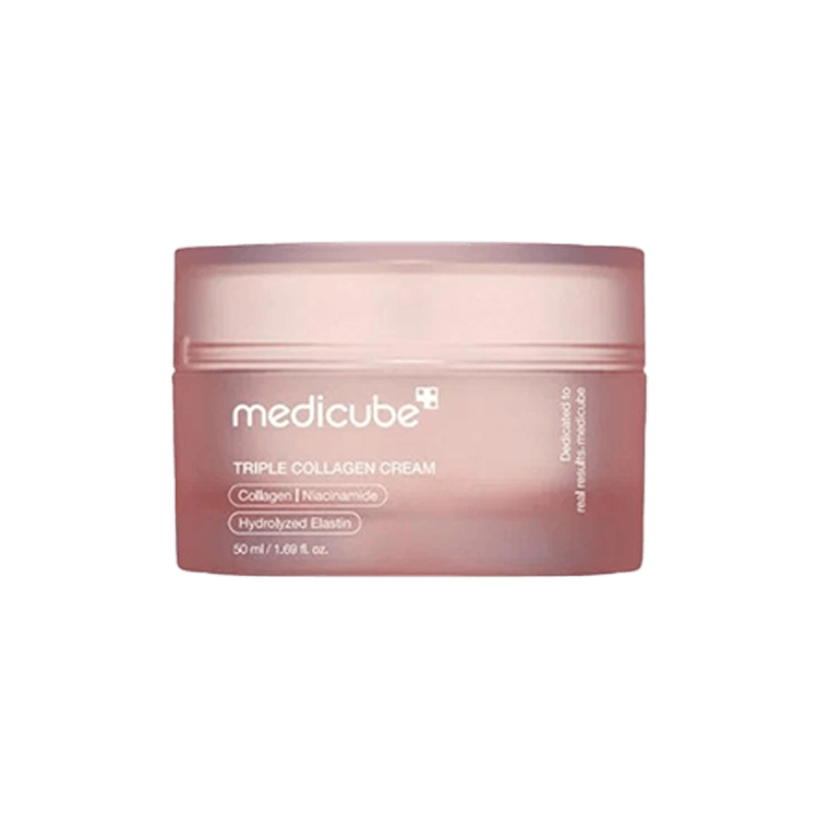 Medicube Triple Collagen Cream 50ml - κορεάτικη αντιγηραντική κρέμα με κολλαγόνο - glowfit.gr
