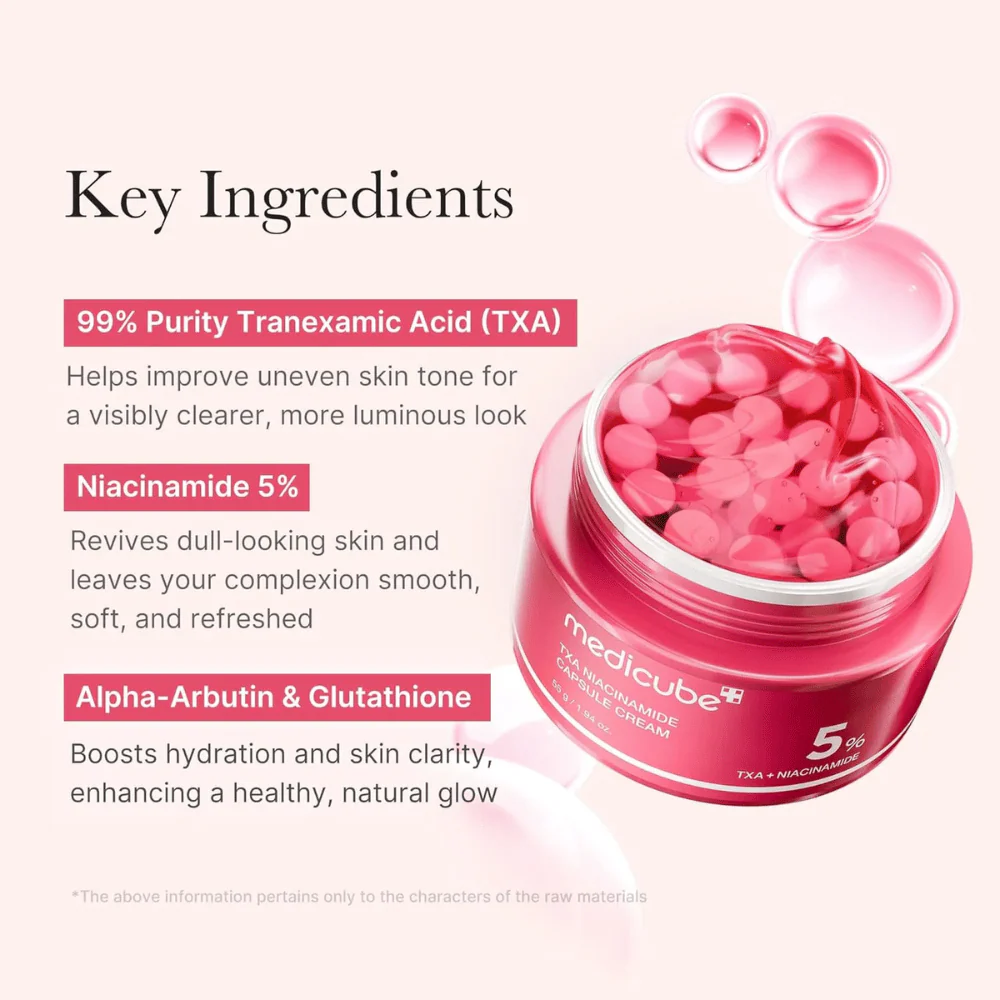 Medicube TXA Niacinamide Capsule Cream - Κρέμα για Δυσχρωμίες & Λάμψη - Medicube - glowfit.gr
