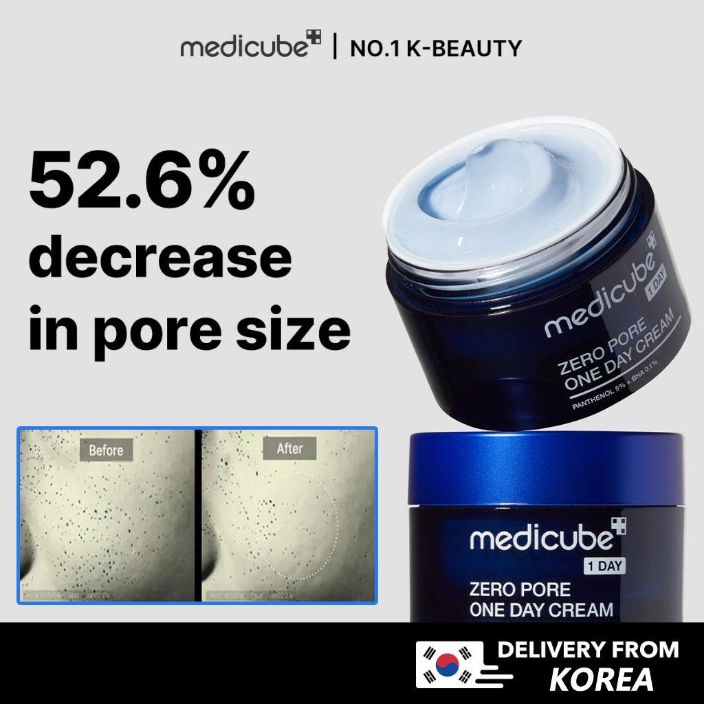Medicube Zero Pore One-Day Cream 50ml - κρέμα για πόρους και λιπαρότητα - glowfit.gr