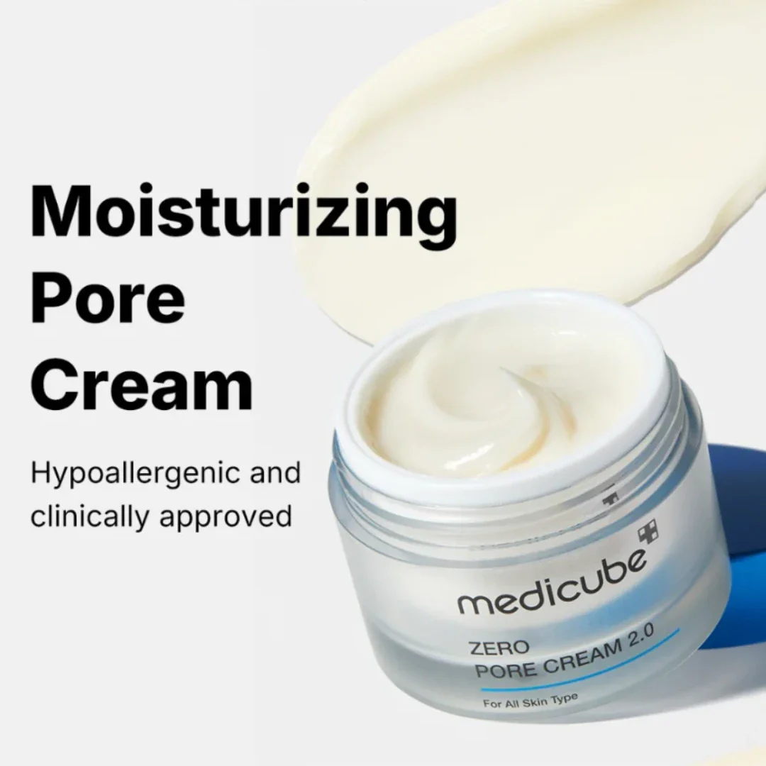Medicube Zero Pore Cream 2.0 50ml – Κρέμα για Πόρους & Λιπαρότητα - medicube - glowfit.gr