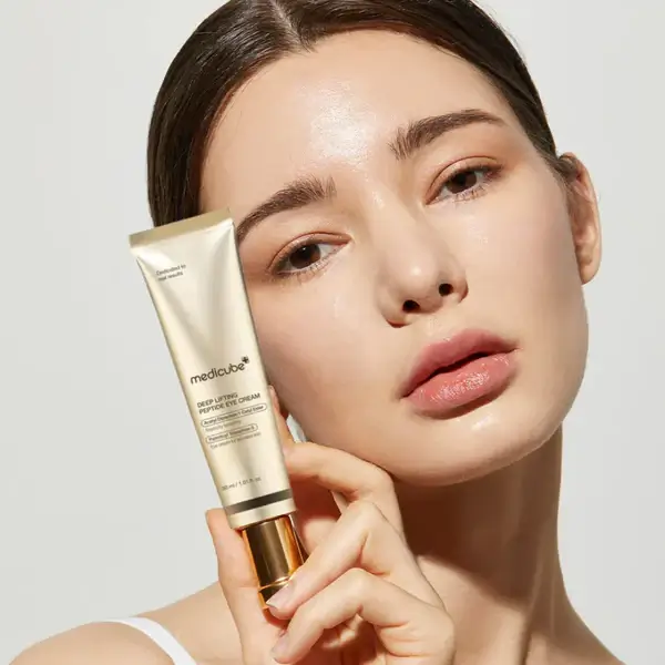 Deep Lifting Peptide Eye Cream 30ml - Αντιγηραντική Κρέμα Ματιών με 20.000ppm Πεπτίδια, Κολλαγόνο & Υαλουρονικό Οξύ - Medicube - glowfit.gr
