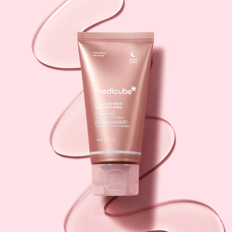 Collagen night wrapping mask 75ml - Medicube - glowfit.gr