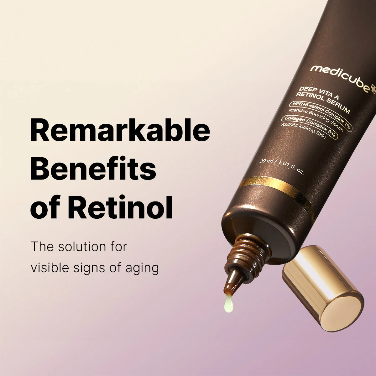 Deep Vita A Retinol Serum - Firming Serum with Retinol 30ml - Medicube - glowfit.gr