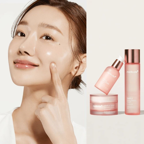 Medicube Triple Collagen Serum 4.0 55ml - serum κολλαγόνου για σύσφιξη και λάμψη - glowfit.gr