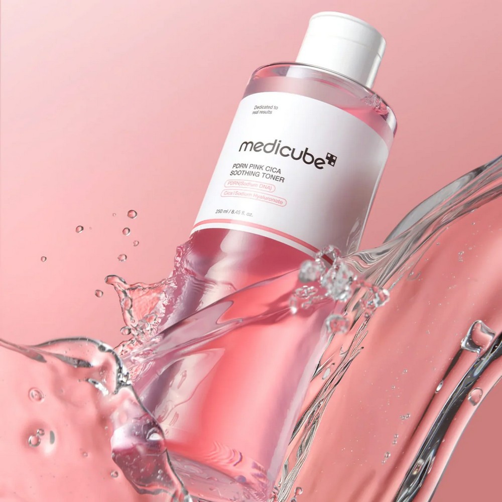PDRN Pink Cica Soothing Toner 250ml - Medicube - glowfit.gr