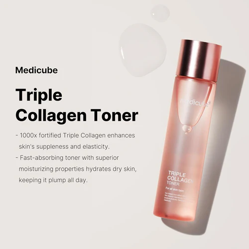 Triple Collagen Toner 4.0 140ml - Medicube - glowfit.gr
