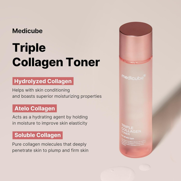 Triple Collagen Toner 4.0 140ml - Medicube - glowfit.gr