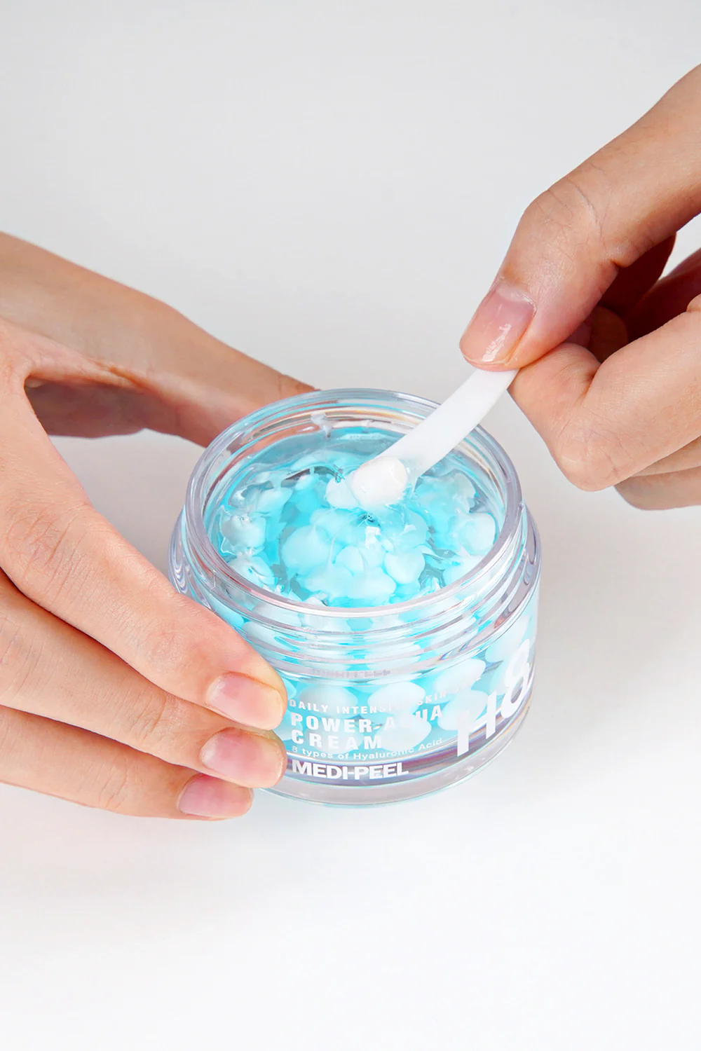Power Aqua Cream 50gr – Ενυδατική Κρέμα με 8 Τύπους Υαλουρονικού Οξέος, Ασταξανθίνη & Αργιρελίνη - Medipeel - glowfit.gr