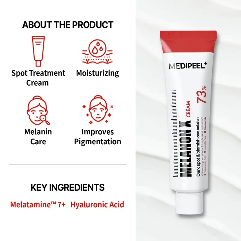 Medi-Peel Melanon X Cream 30ml – Κρέμα για Πανάδες, Δυσχρωμίες & Φωτεινότητα - Medipeel - glowfit.gr