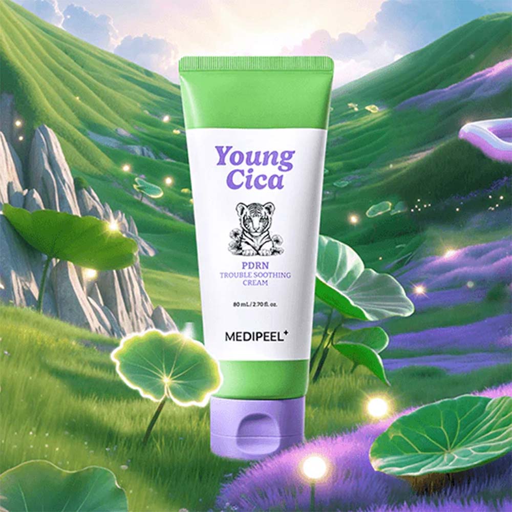 MEDI-PEEL Young Cica PDRN Trouble Soothing Cream 80ml - κρέμα για ατέλειες - glowfit.gr