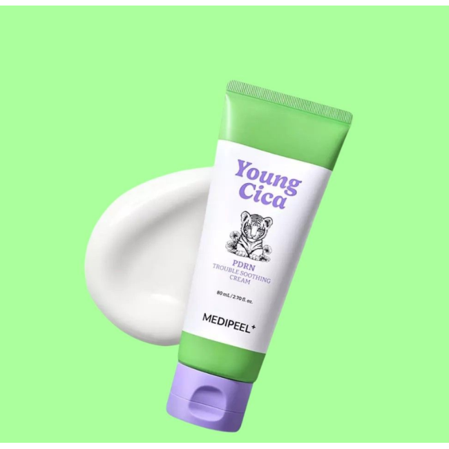 MEDI-PEEL Young Cica PDRN Trouble Soothing Cream 80ml - κρέμα για ατέλειες - glowfit.gr