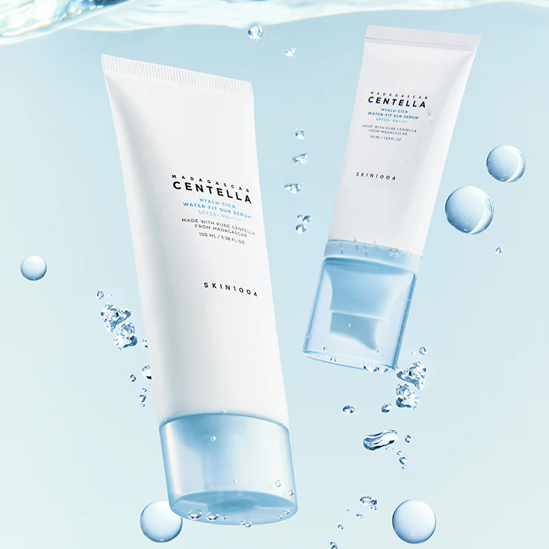 Madagascar Centella Hyalu-Cica Water-Fit Sun Serum SPF50+ PA++++ 50ml - Skin1004 - glowfit.gr