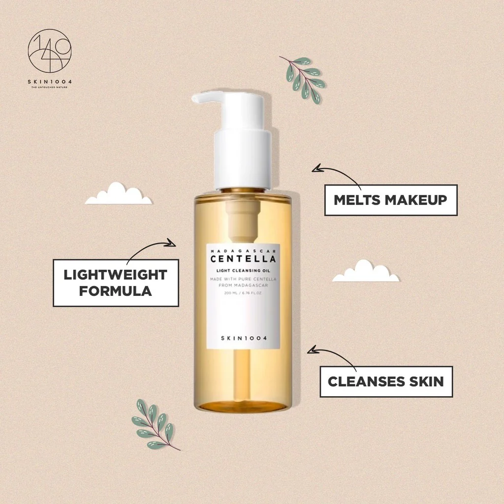 Madagascar Centella Light Cleansing Oil 200ml - Skin1004 - glowfit.gr